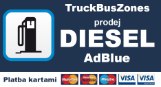 Čerpací stanice v TruckBusZone Česká Lípa